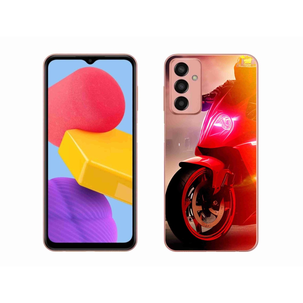Gelový kryt mmCase na Samsung Galaxy M13 - motorka