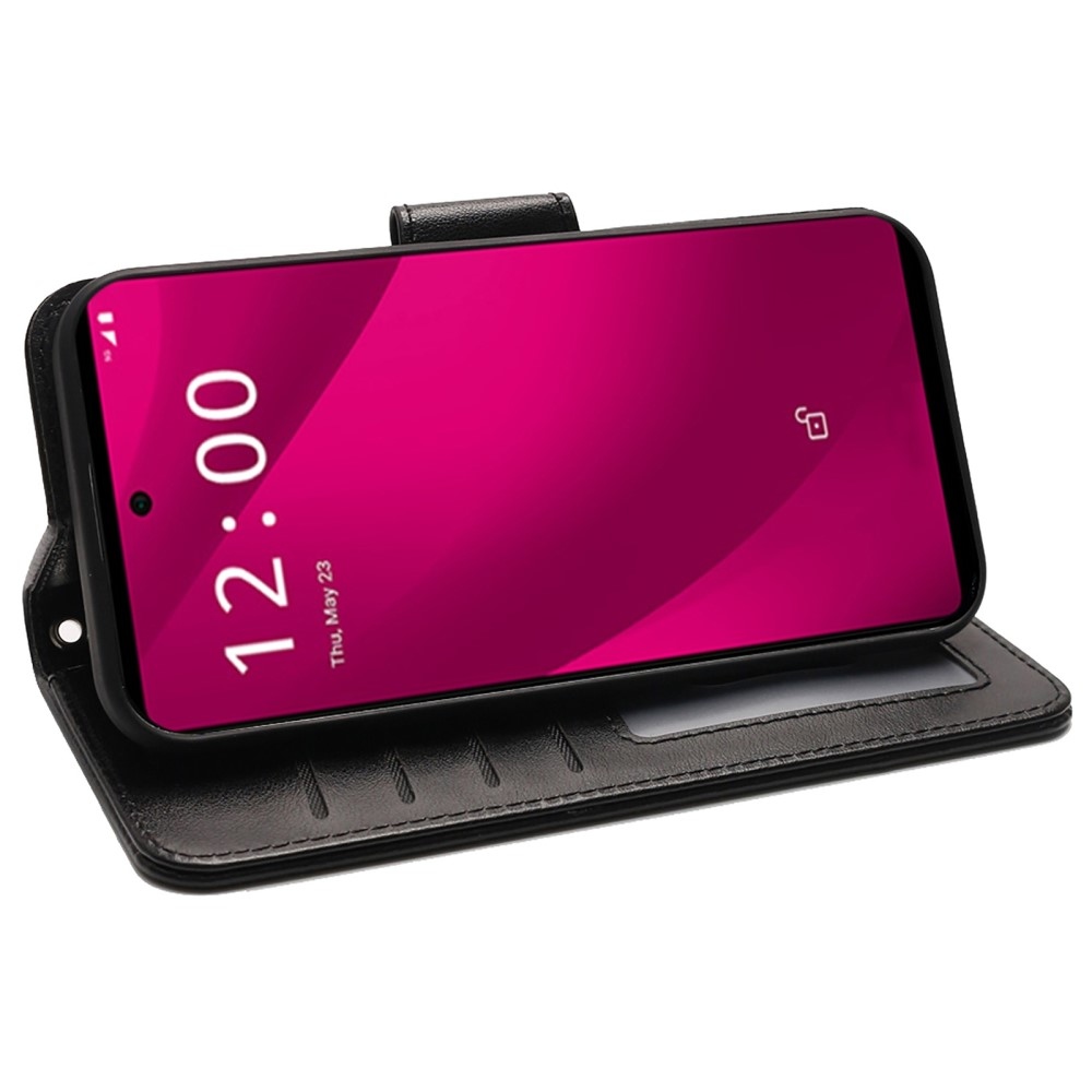 Strong knížkové pouzdro na T-Mobile T Phone 2 Pro - černé