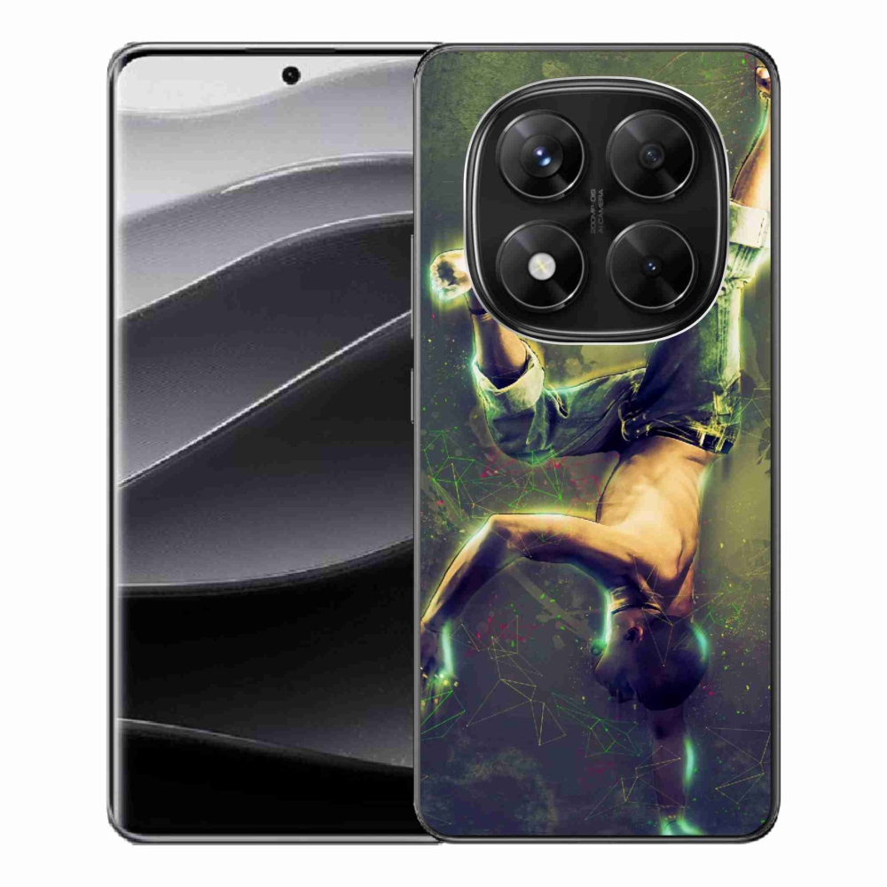 Gelový kryt mmCase na Xiaomi Redmi Note 14 Pro 5G/Poco X7 5G - breakdance