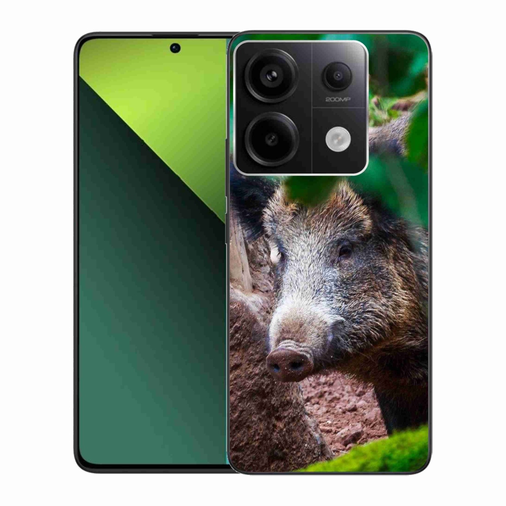 Gelový kryt mmCase na Xiaomi Redmi Note 13 Pro 5G/Poco X6 5G - divoké prase