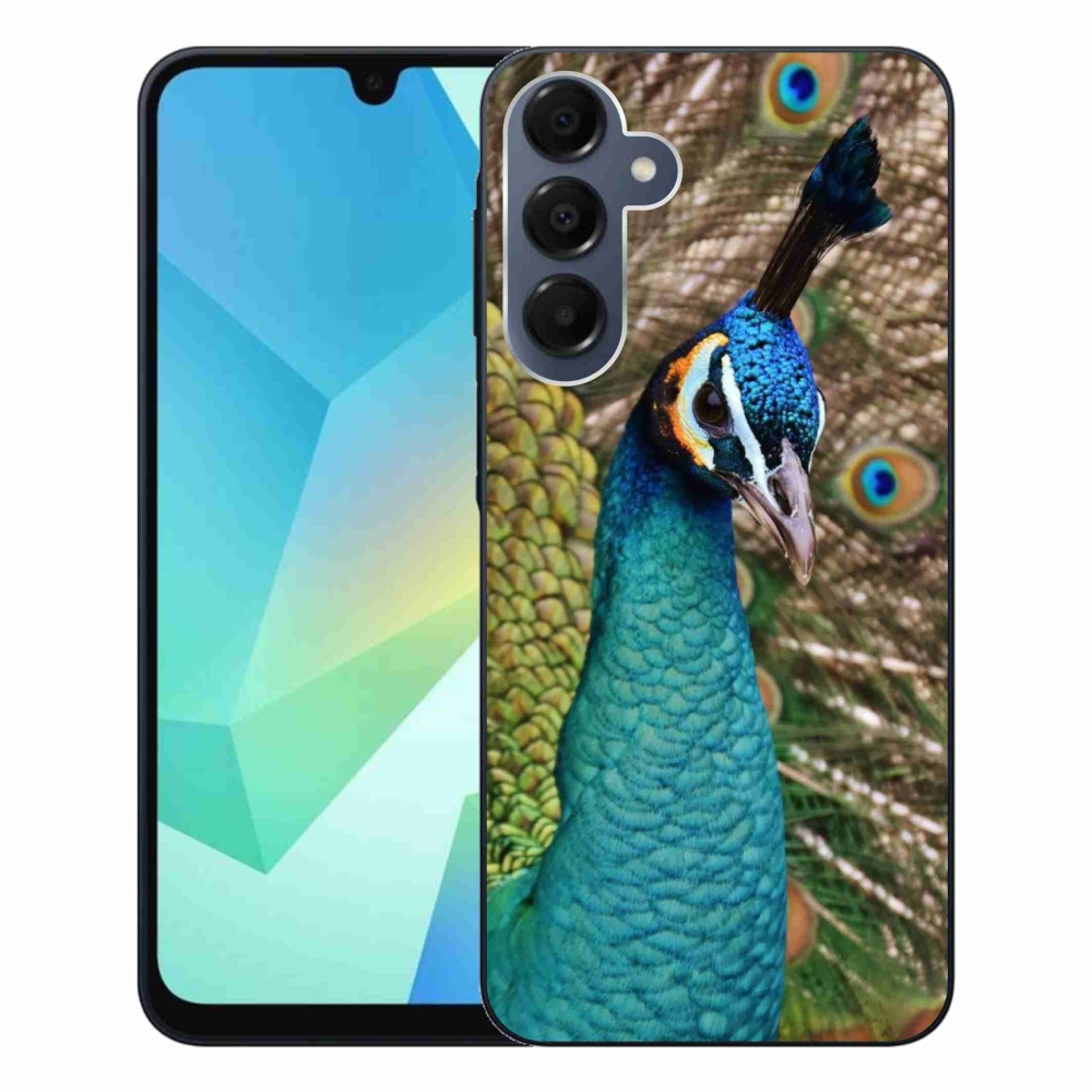 Gelový kryt mmCase na Samsung Galaxy A16 4G/5G - páv
