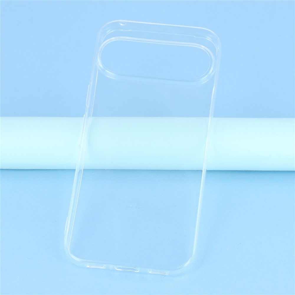 Clear gelový obal na Google Pixel 10 Pro XL - průhledný