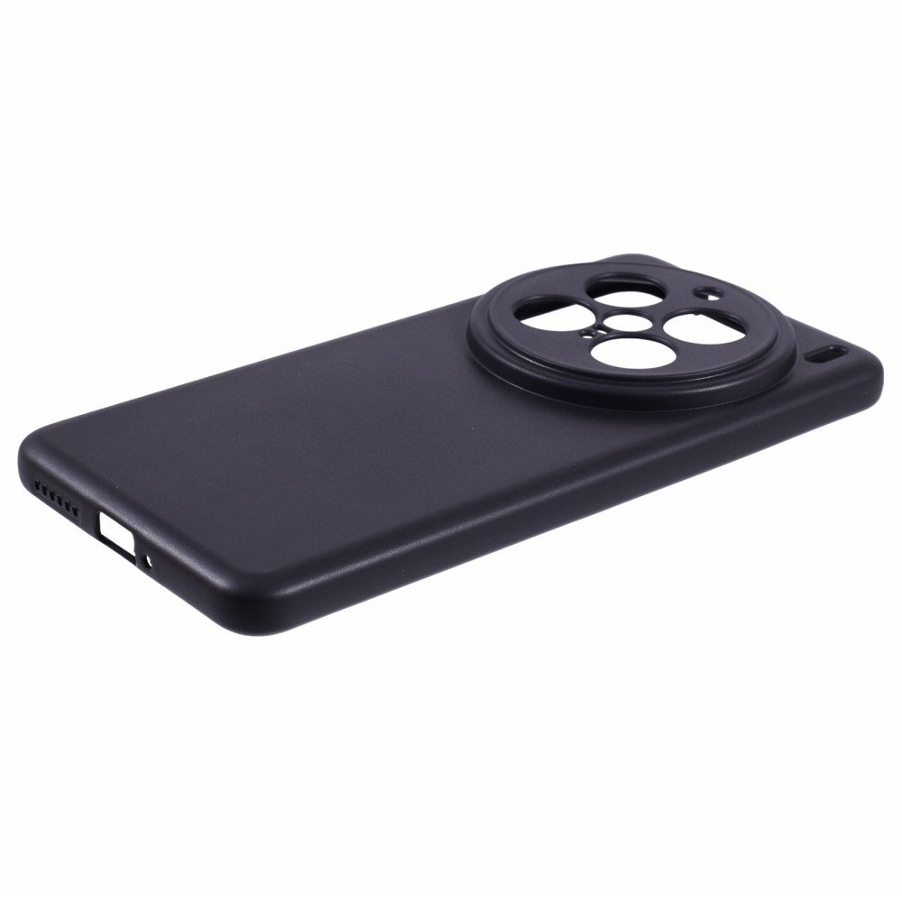 Lesklý gelový obal na Vivo X200 Pro 5G - černý