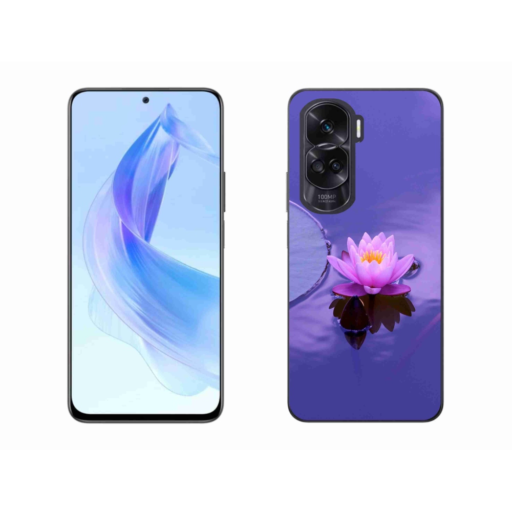 Gelový obal mmCase na Honor 90 Lite - květ na hladině