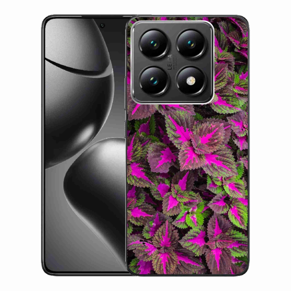 Gelový kryt mmCase na Xiaomi 14T Pro - květiny 10