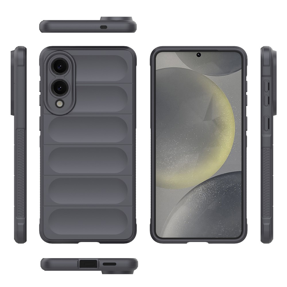Rugg odolný gelový obal na Samsung Galaxy S25 Edge - tmavěšedý