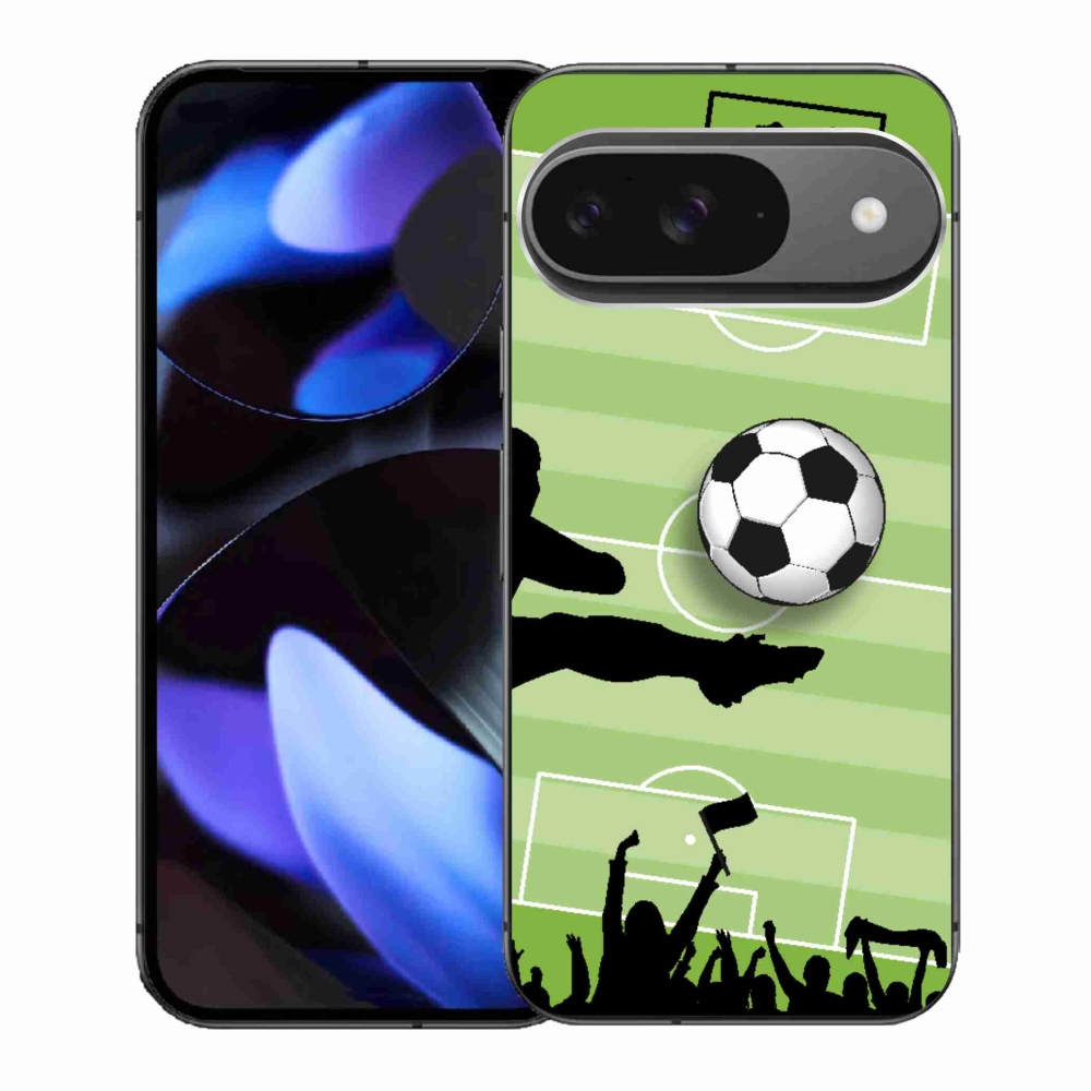 Gelový kryt mmCase na Google Pixel 9/9 Pro - fotbal 3