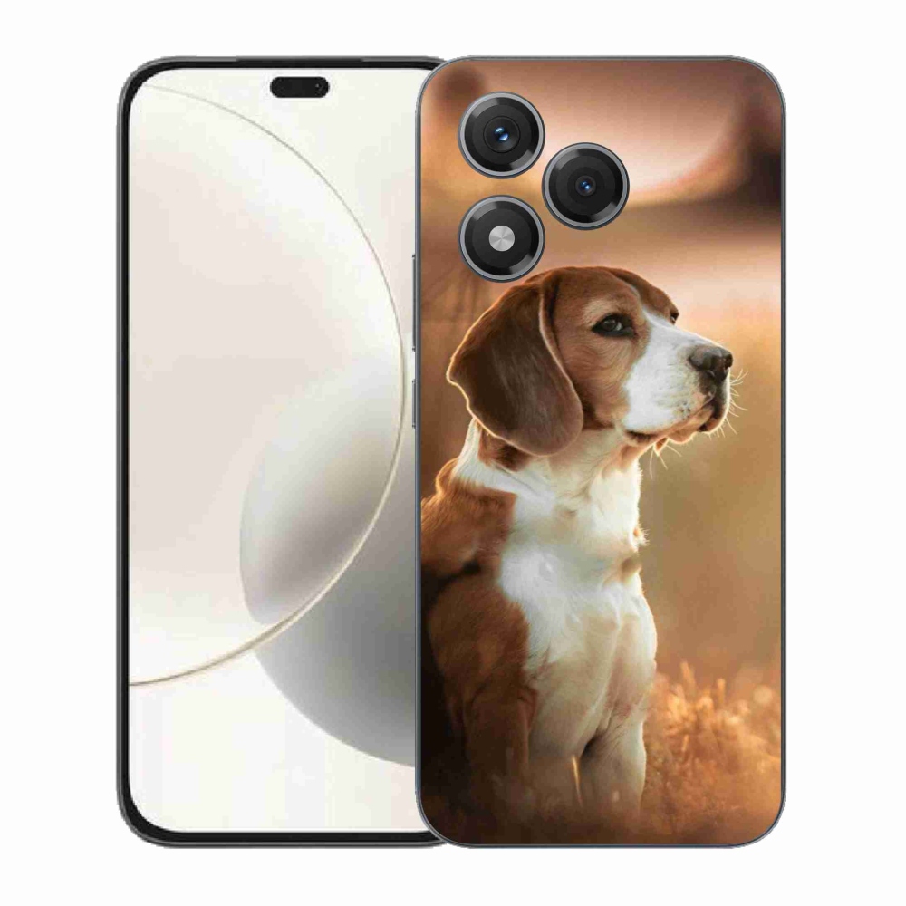 Gelový kryt mmCase na Honor 400 Lite - bígl