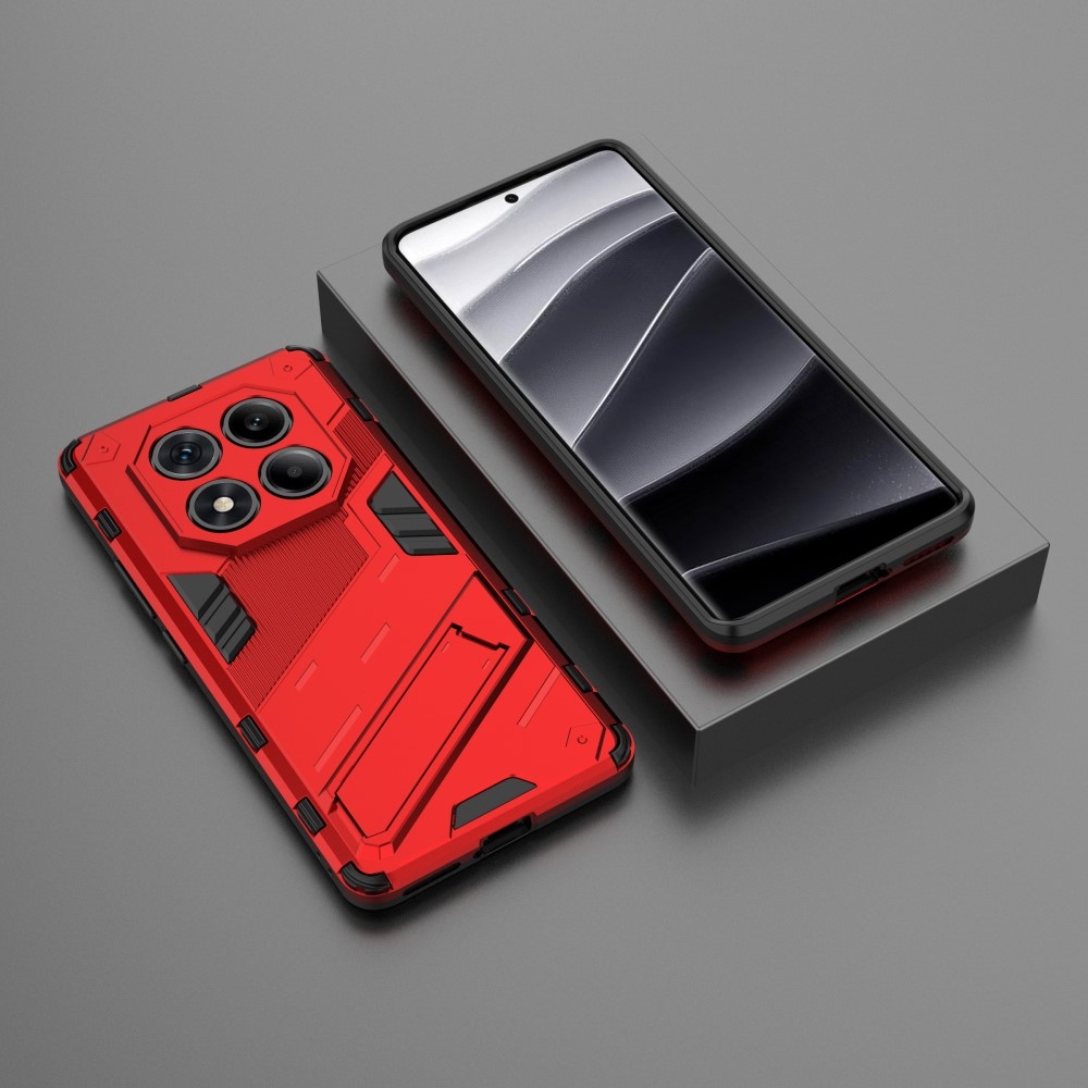 Armory odolný kryt na Xiaomi Redmi Note 14 Pro - červený