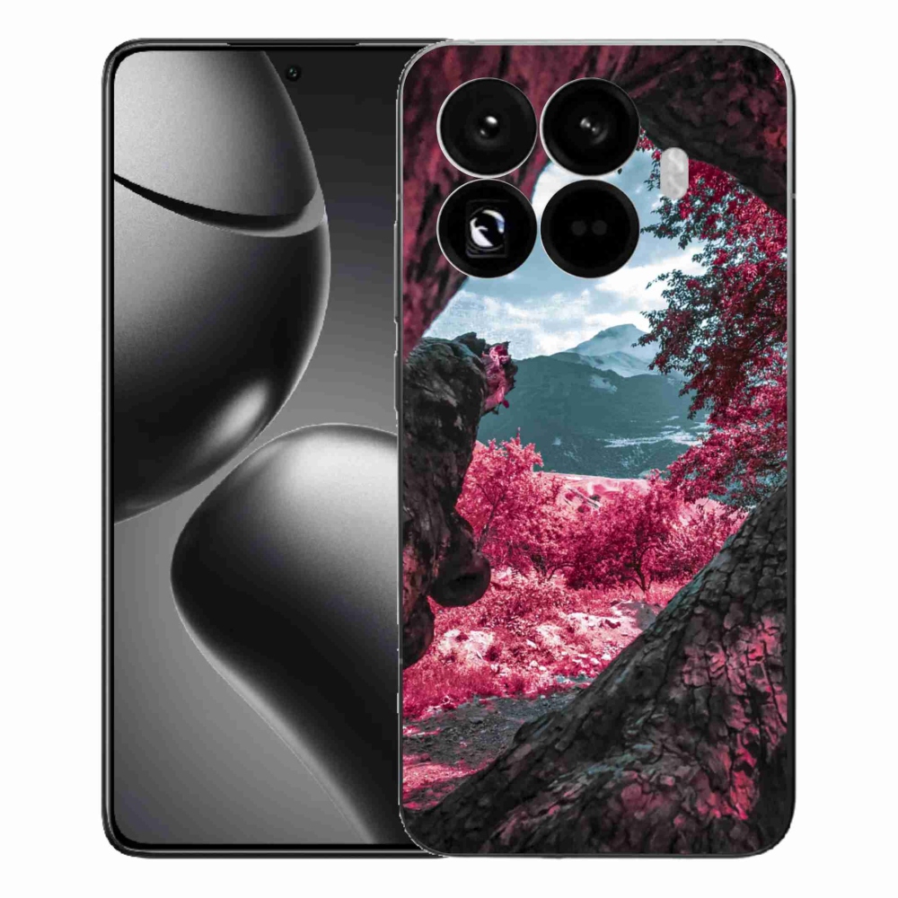 Gelový kryt mmCase na Xiaomi 15T Pro - výhled na hory