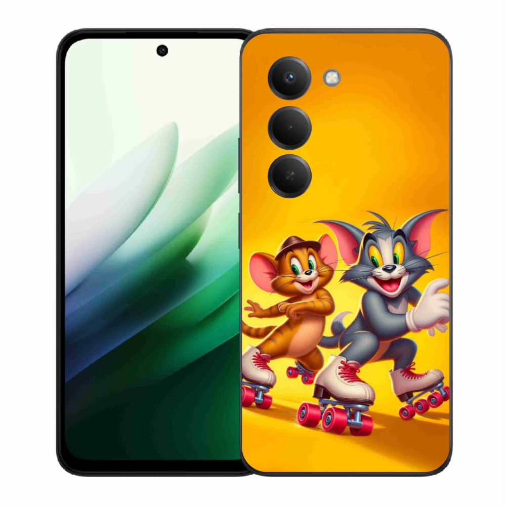 Gelový kryt mmCase na Xiaomi Redmi 15 5G - tom a jerry