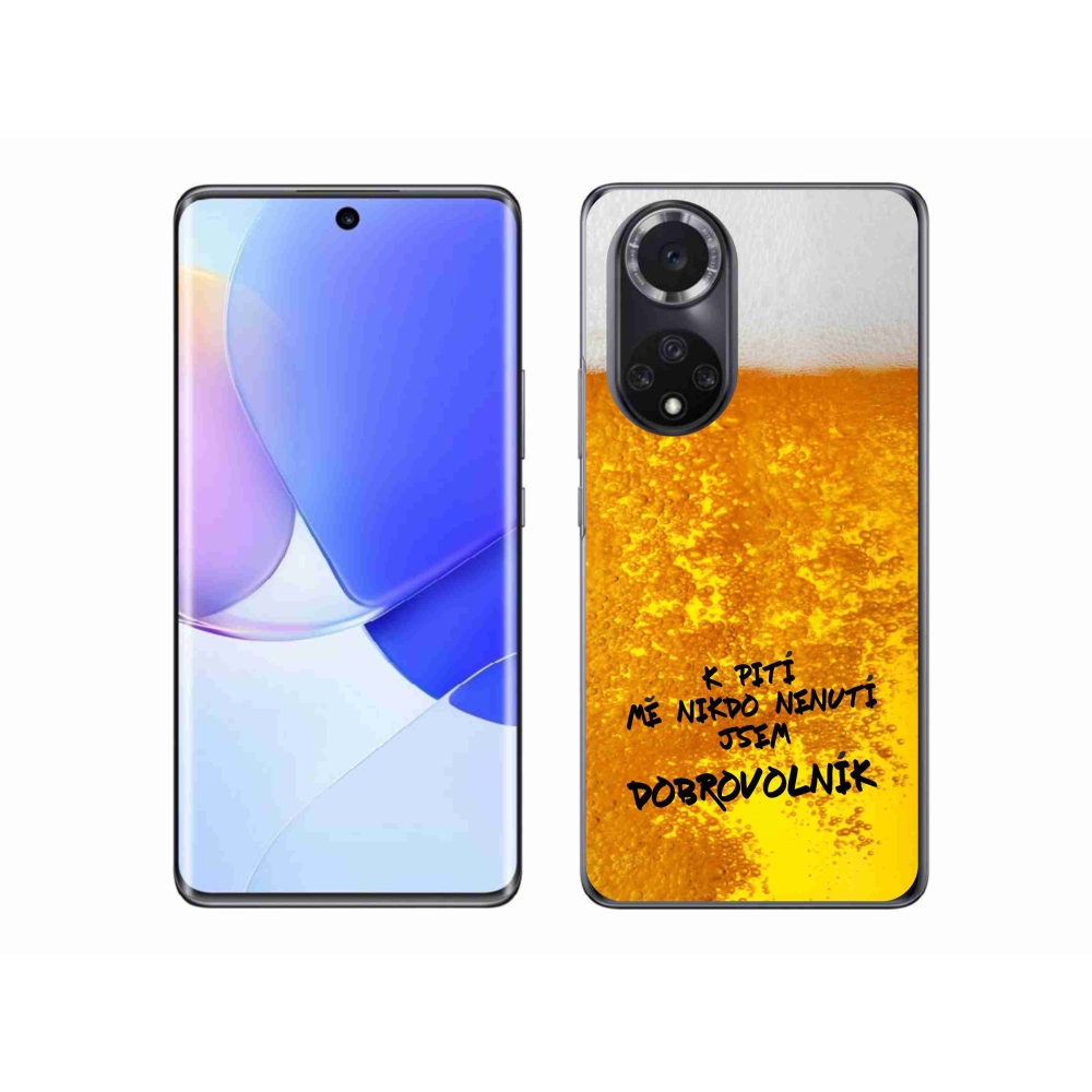 Gelový kryt mmCase na Honor 50 - pivní motiv 4
