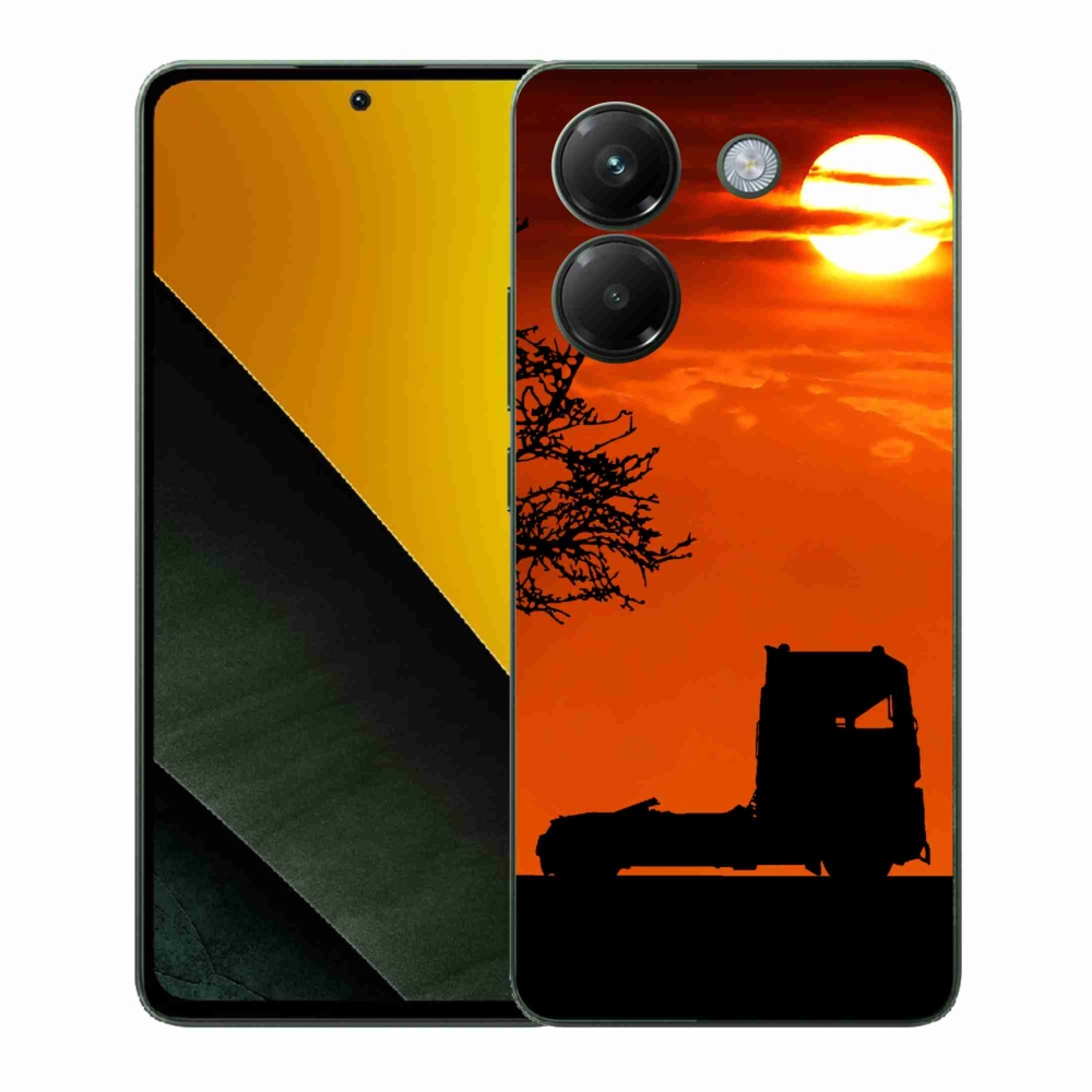 Gelový kryt mmCase na Xiaomi Poco M7 Pro 5G - kamion 3