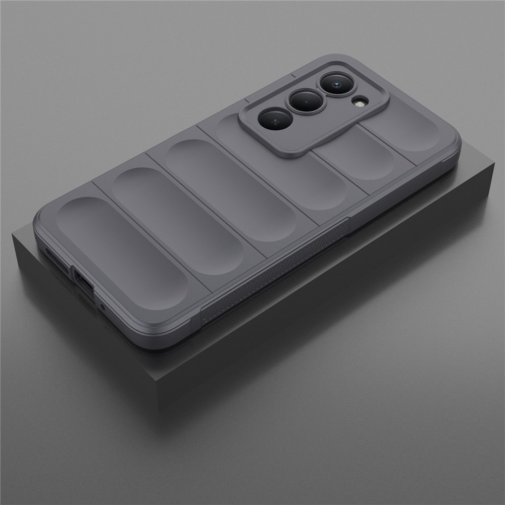 Rugg odolný gelový obal na Xiaomi Redmi 15 4G (171mm) - tmavěšedý