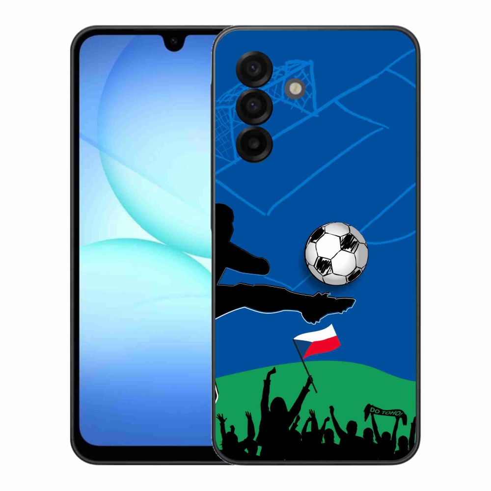 Gelový kryt mmCase na Samsung Galaxy A17 4G/5G - fanoušci fotbalu