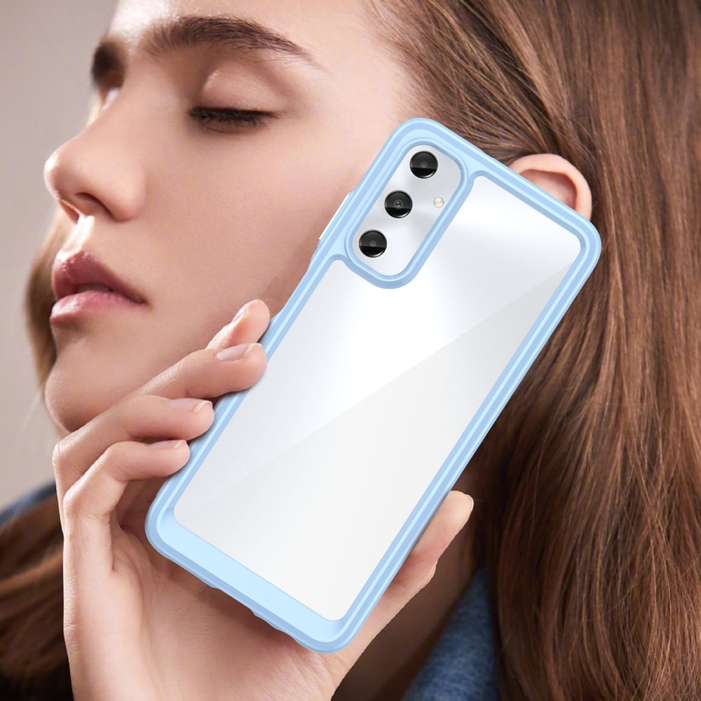 Gelový obal s pevnými zády na Samsung Galaxy A05s - modrý