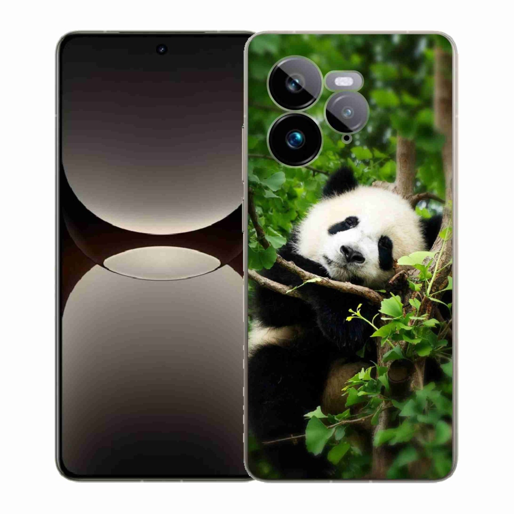 Gelový kryt mmCase na Realme GT 7 Pro 5G - panda