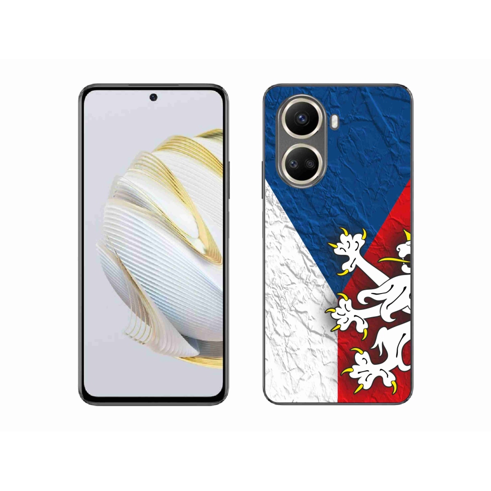 Gelový kryt mmCase na Huawei Nova 10 SE - česká vlajka 1