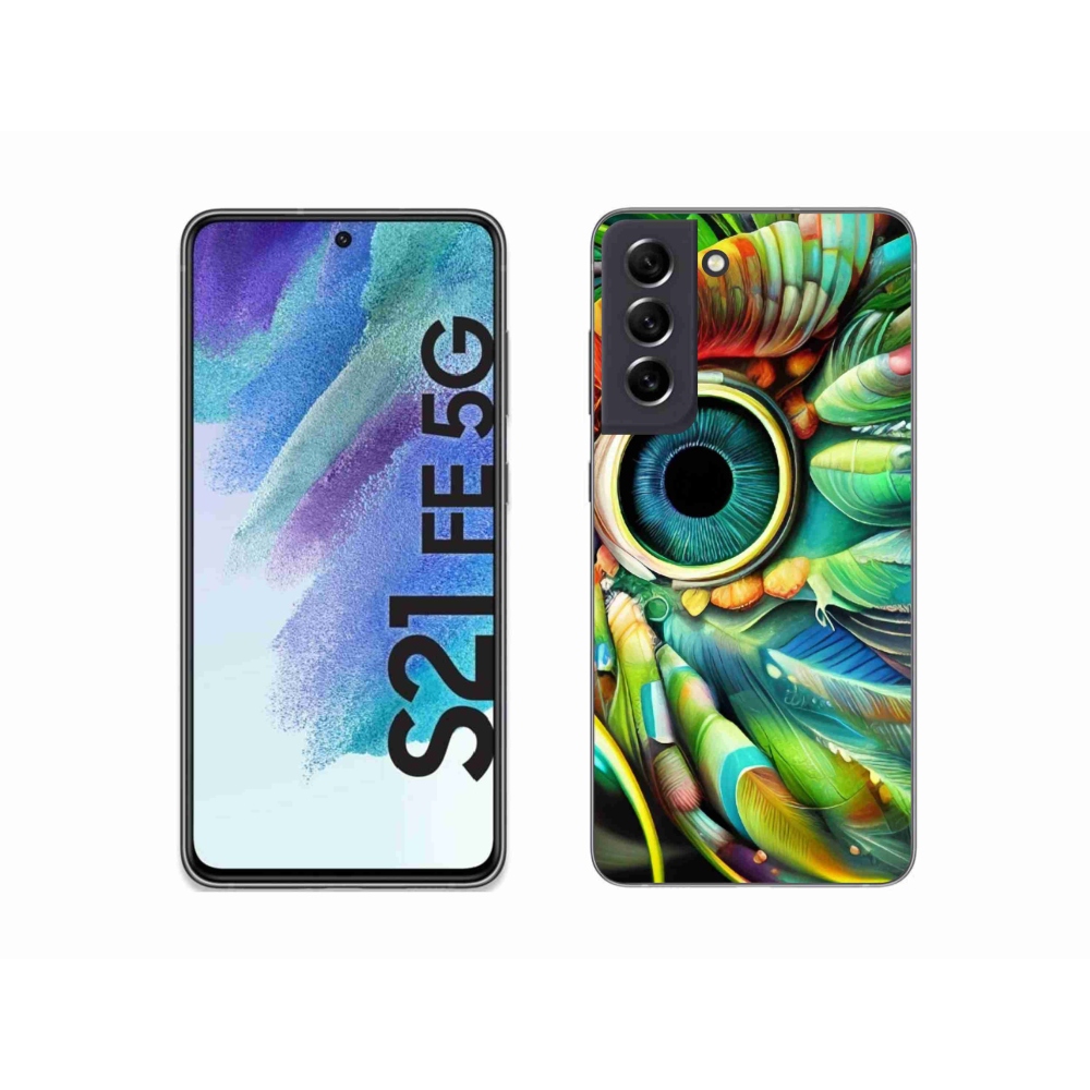 Gelový kryt mmCase na Samsung Galaxy S21 FE 5G - abstraktní motiv 18