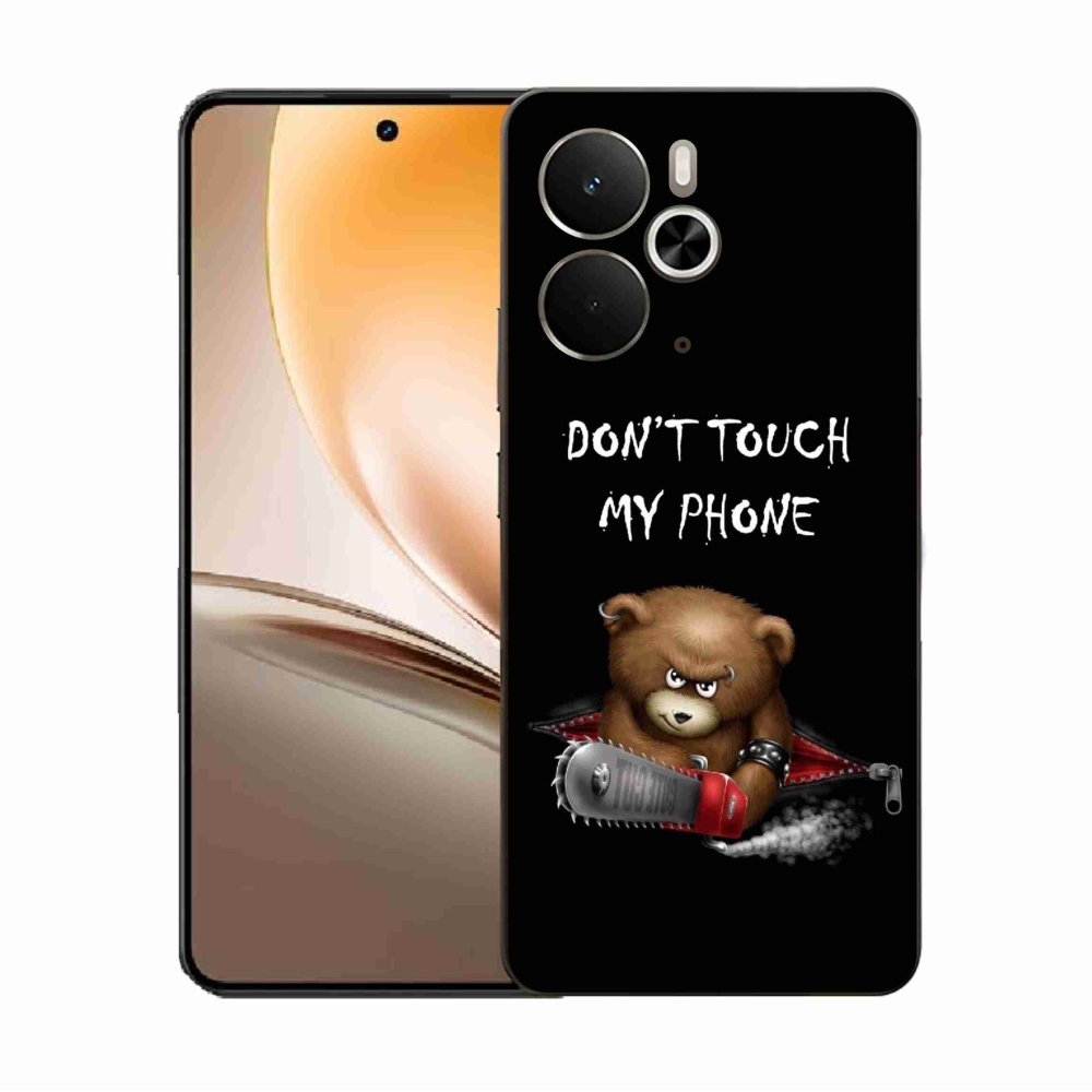 Gelový kryt mmCase na Realme 14 5G - nesahej na telefon