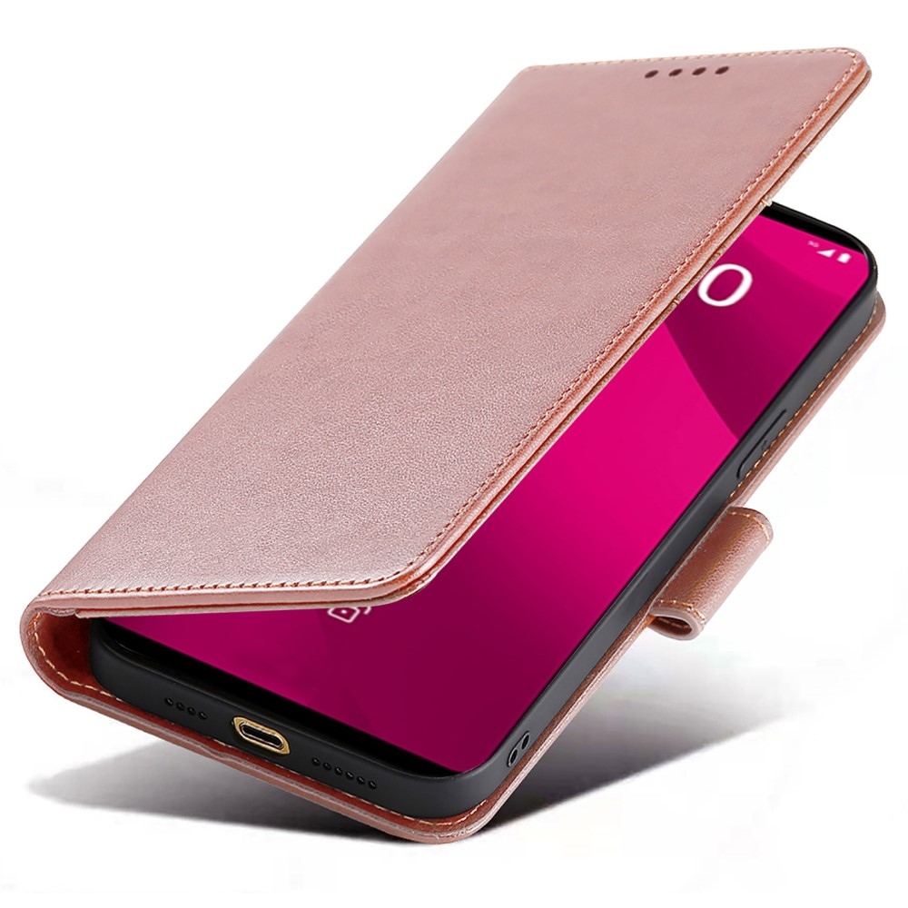 Strong knížkové pouzdro na T-Mobile T Phone 2 Pro - růžovozlaté