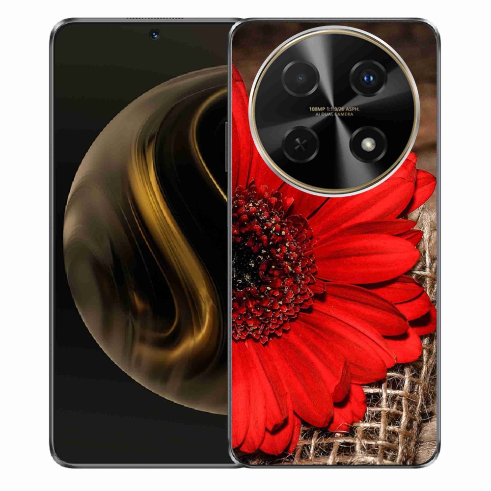 Gelový kryt mmCase na Huawei Nova 12i - gerbera