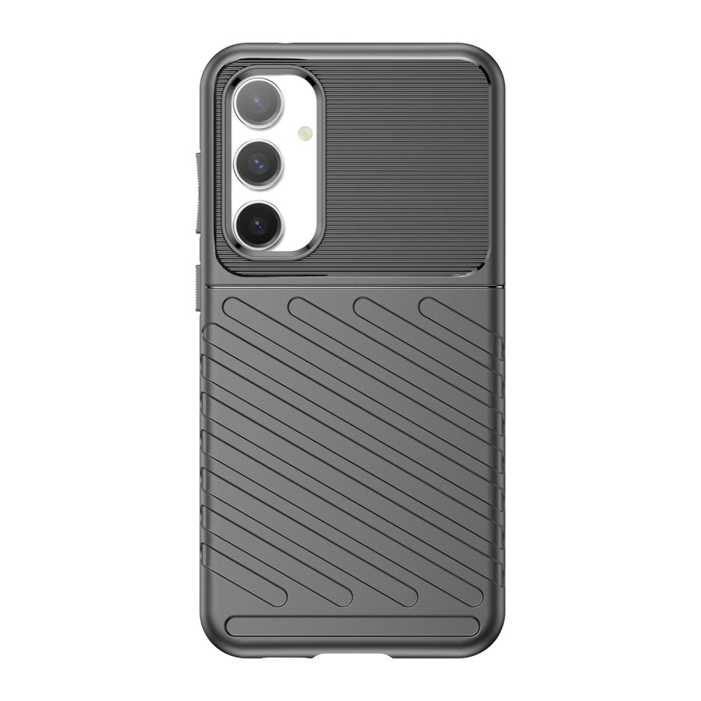 Thunder odolný gelový obal na Samsung Galaxy S23 FE - černý	