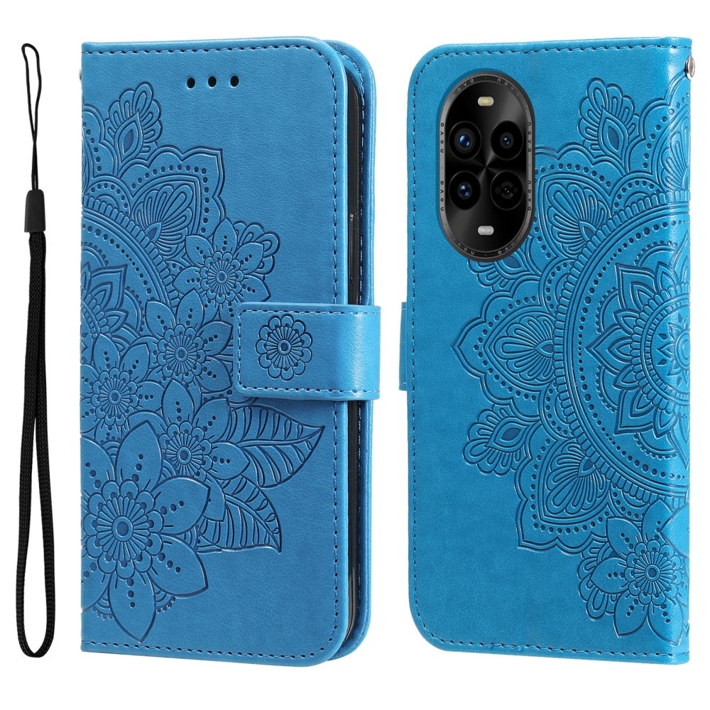 Mandala knížkové pouzdro na Huawei Nova 13 Pro 5G - modré
