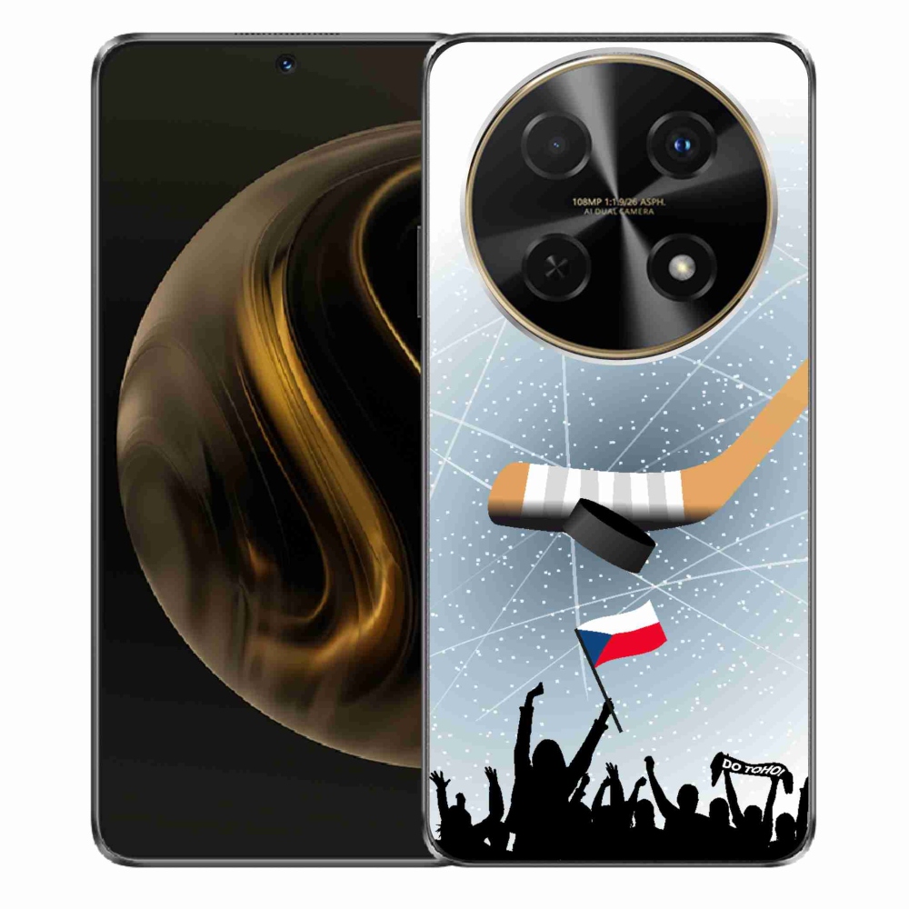 Gelový kryt mmCase na Huawei Nova 12i - fanoušci hokeje