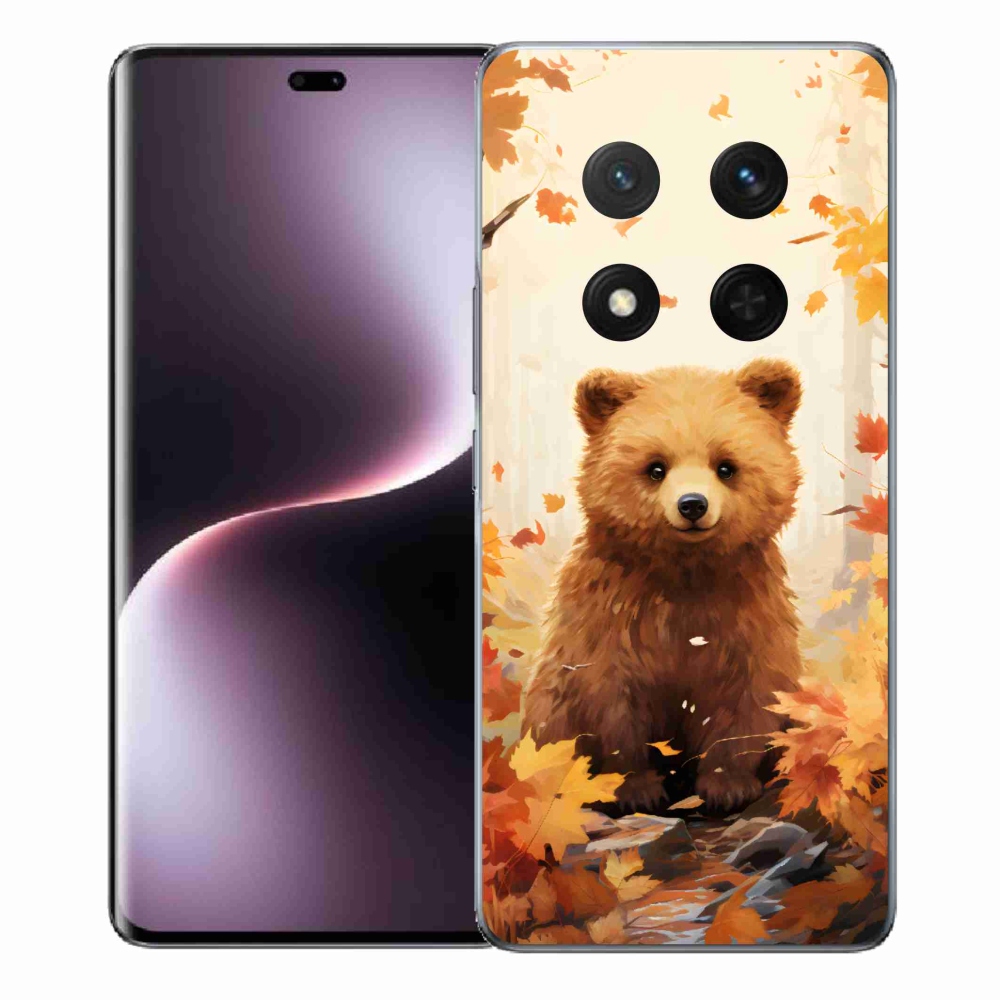 Gelový kryt mmCase na Honor Magic 7 Lite 5G - medvěd v lese