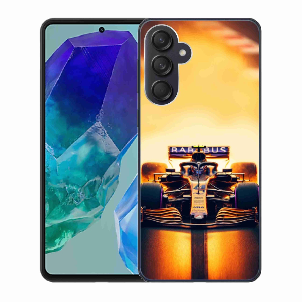 Gelový kryt mmCase na Samsung Galaxy M55 5G - formule