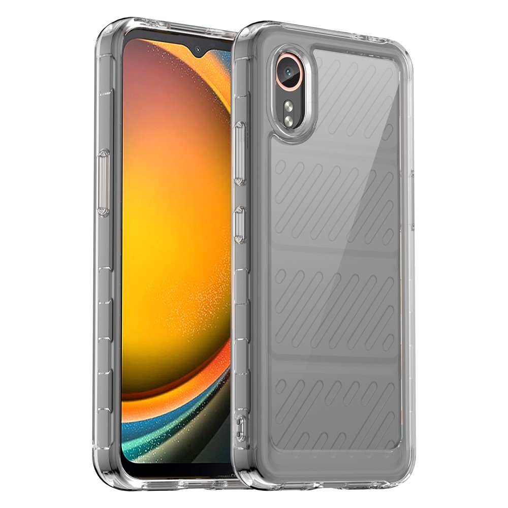 Gelový obal s pevnými zády na Samsung Galaxy Xcover 7 - průhledný