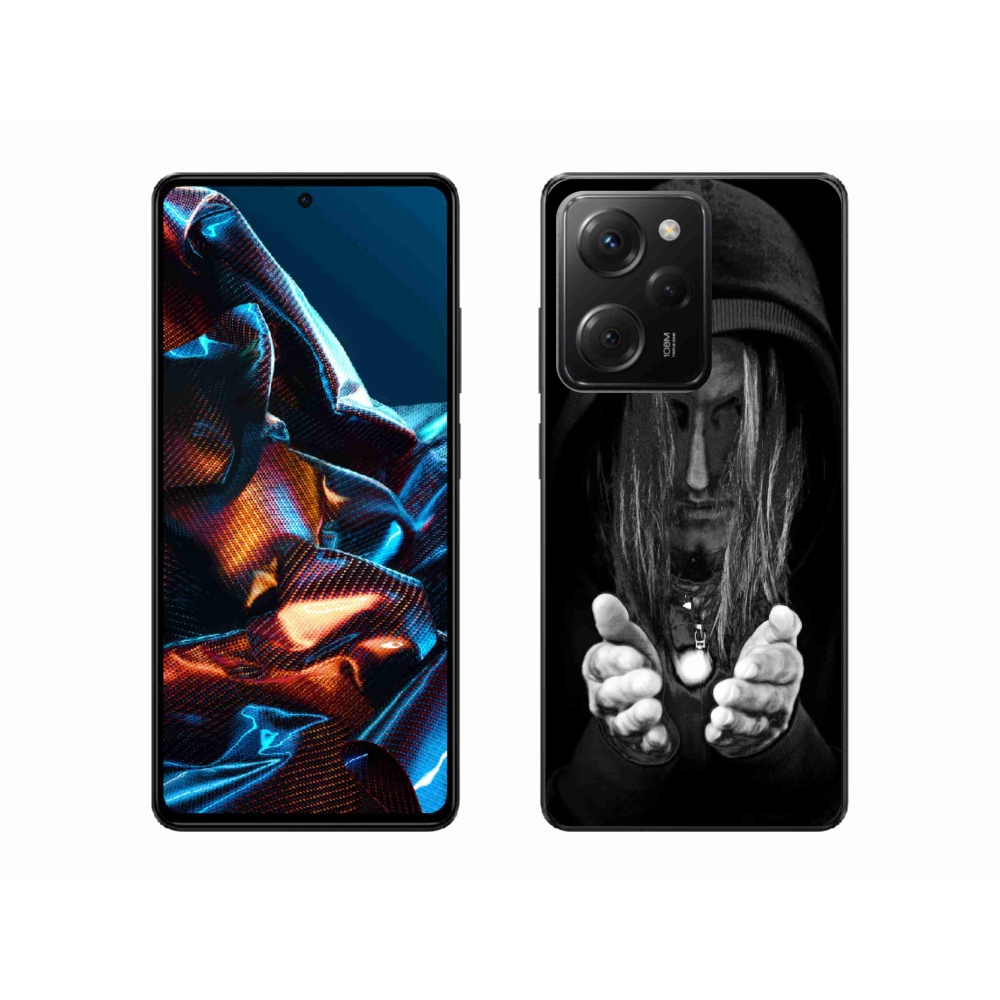 Gelový kryt mmCase na Xiaomi Poco X5 Pro 5G - tajemná osoba