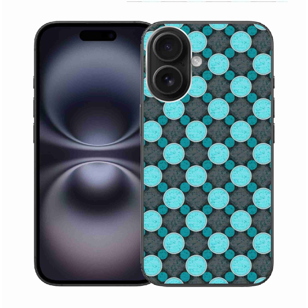 Gelový kryt mmCase na iPhone 16 - abstraktní motiv 14