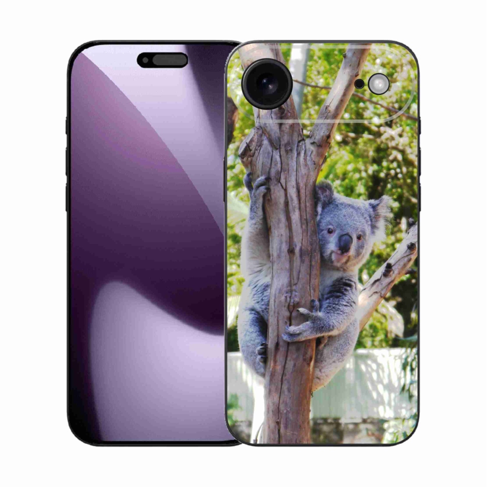 Gelový kryt mmCase na iPhone 17 Air - koala