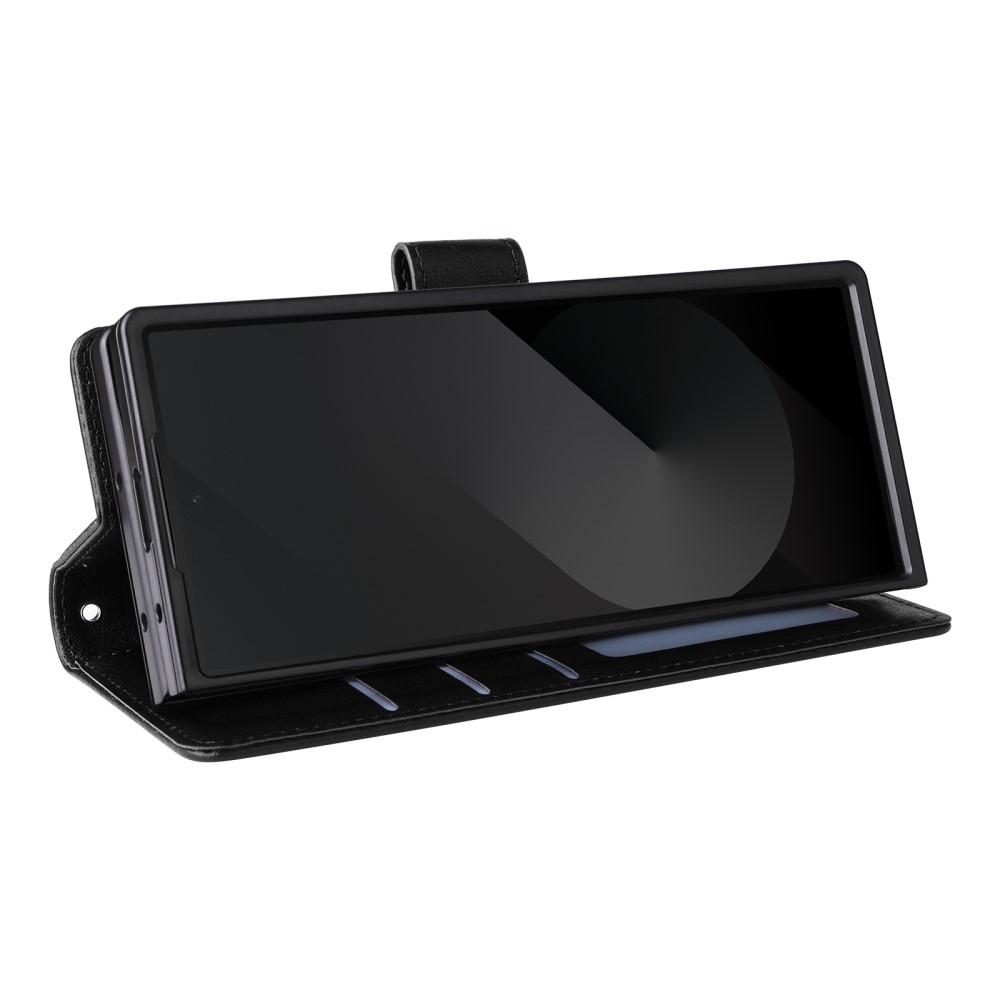Wallet knížkové pouzdro na Samsung Galaxy Z Fold6 5G - černé