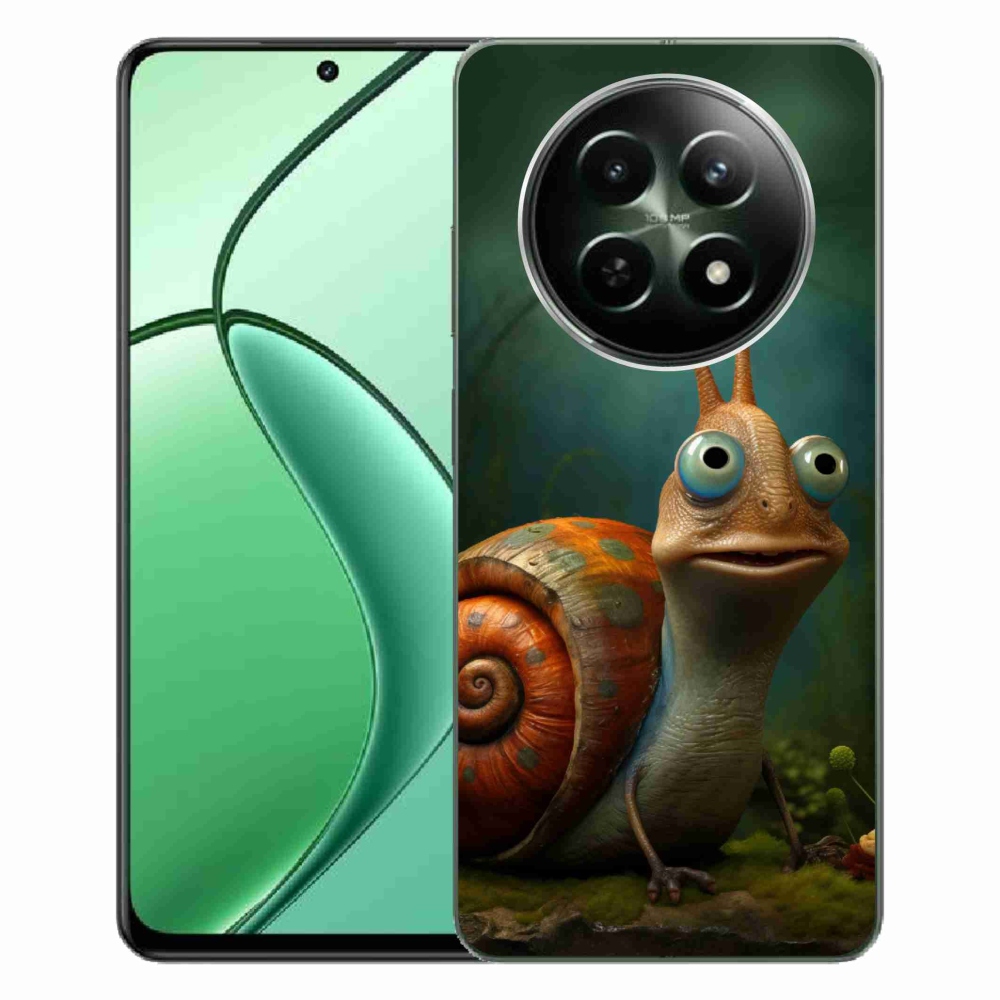 Gelový kryt mmCase na Realme 12 5G/12x 5G - šnek