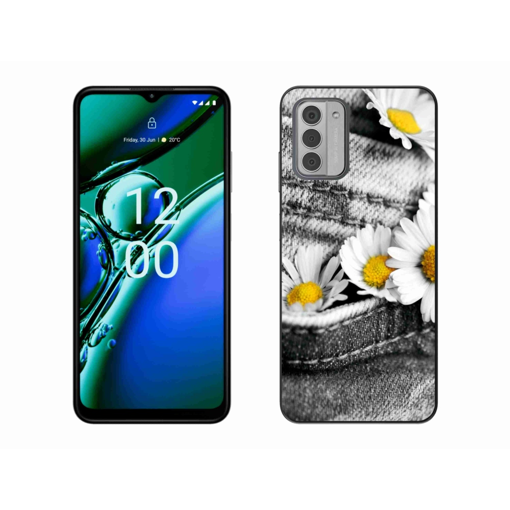 Gelový obal mmCase na Nokia G42 - kopretiny