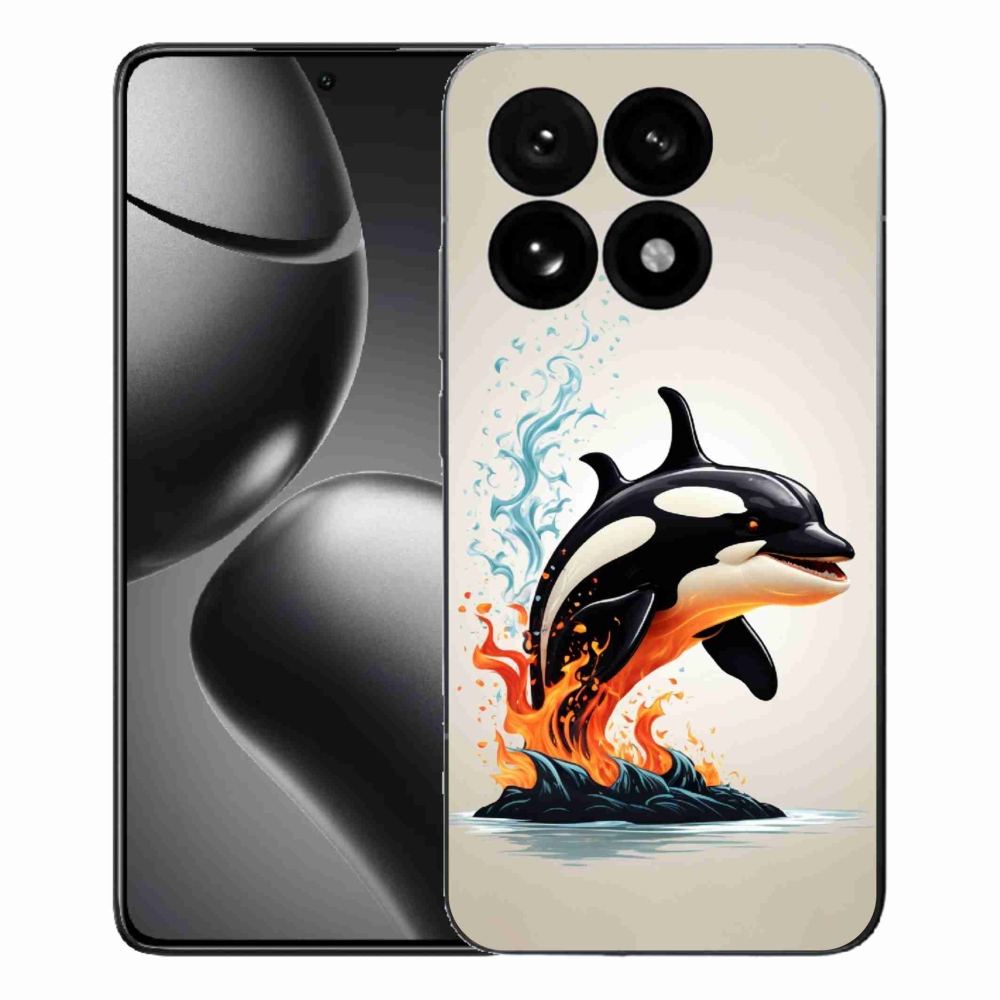 Gelový kryt mmCase na Xiaomi 15T - kosatka