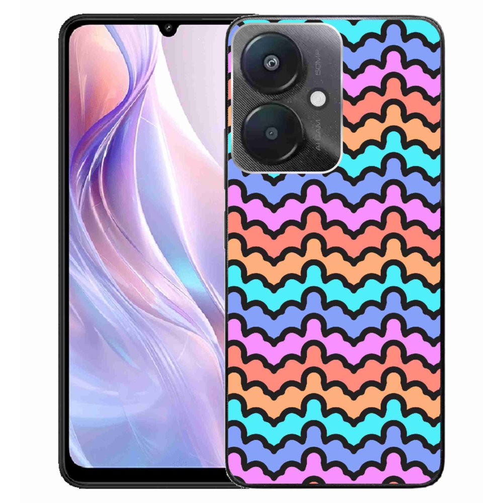 Gelový kryt mmCase na Xiaomi Redmi 13C 5G - abstraktní motiv 30