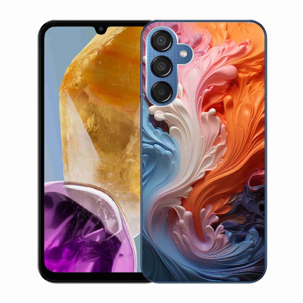 Gelový kryt mmCase na Samsung Galaxy M15 5G - abstraktní motiv 8