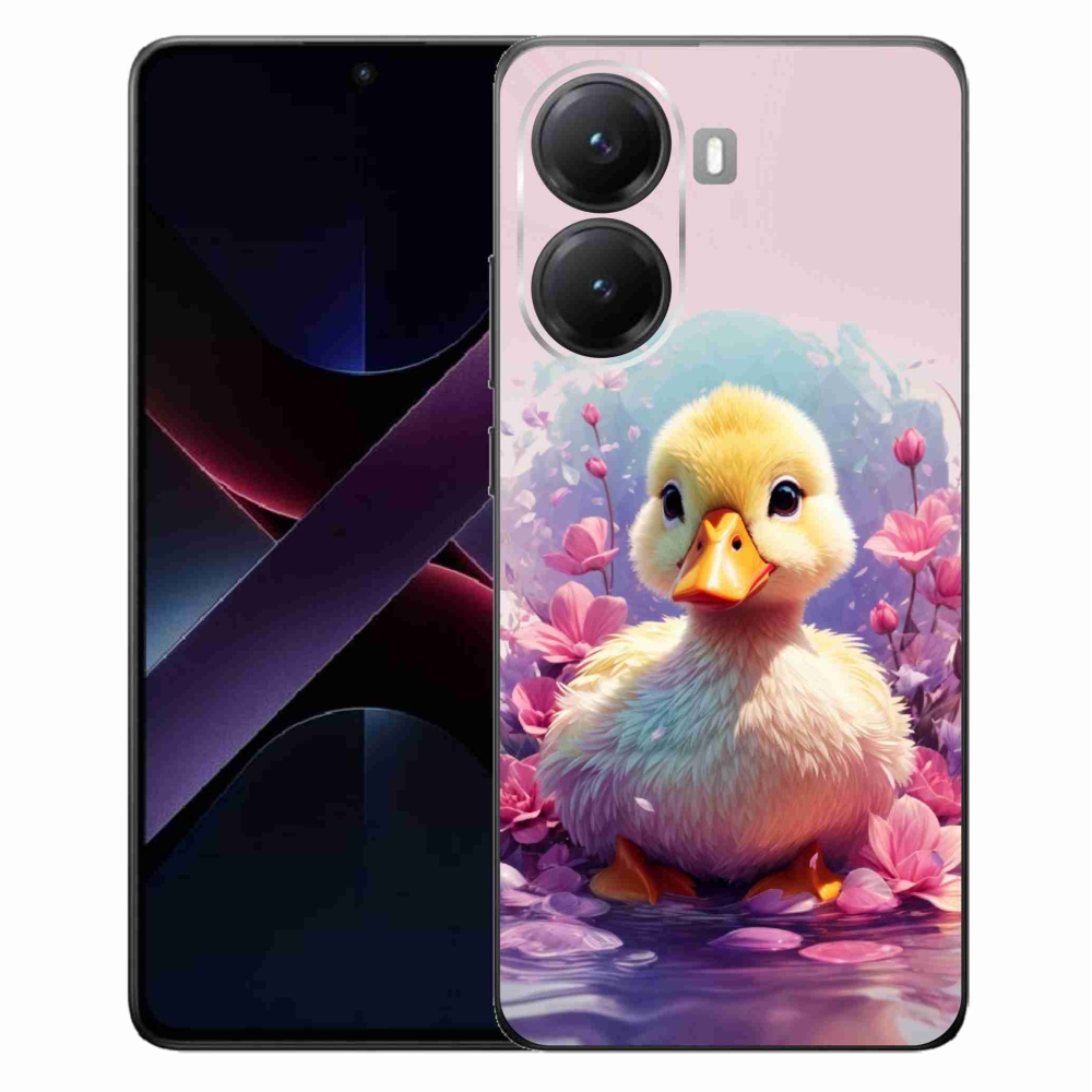 Gelový kryt mmCase na Xiaomi Poco X7 Pro 5G - kachnička