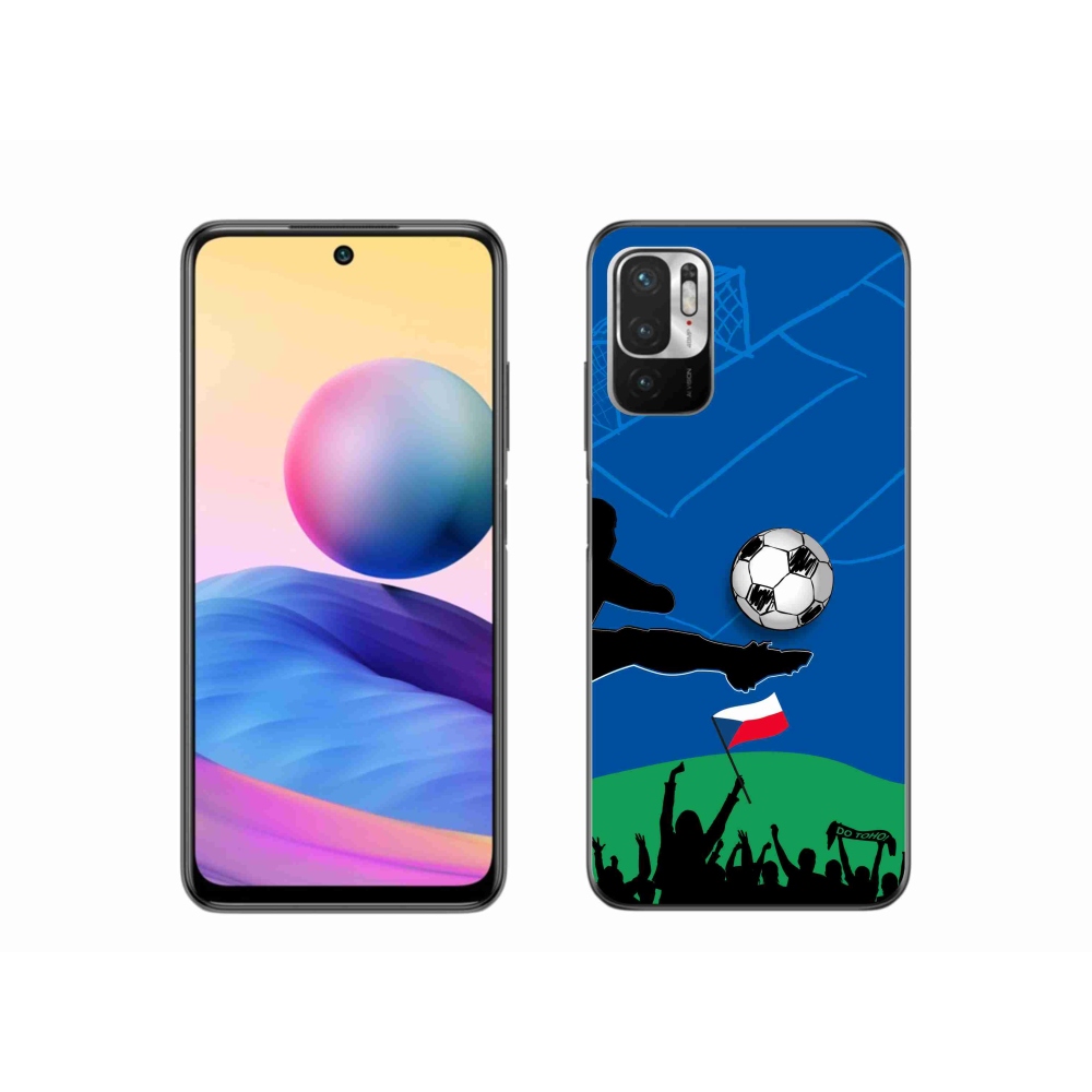 Gelový kryt mmCase na Xiaomi Redmi Note 10 5G - fanoušci fotbalu