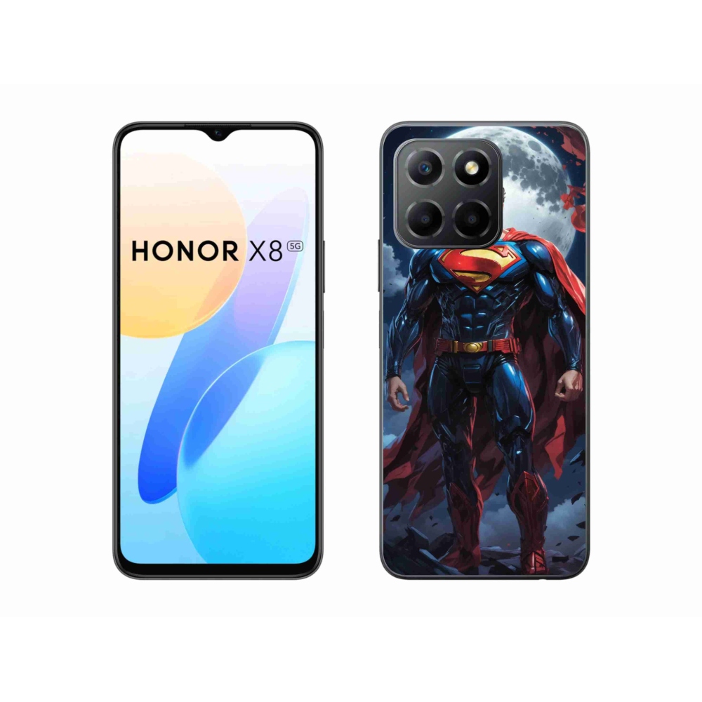 Gelový kryt mmCase na Honor X8 5G - superman