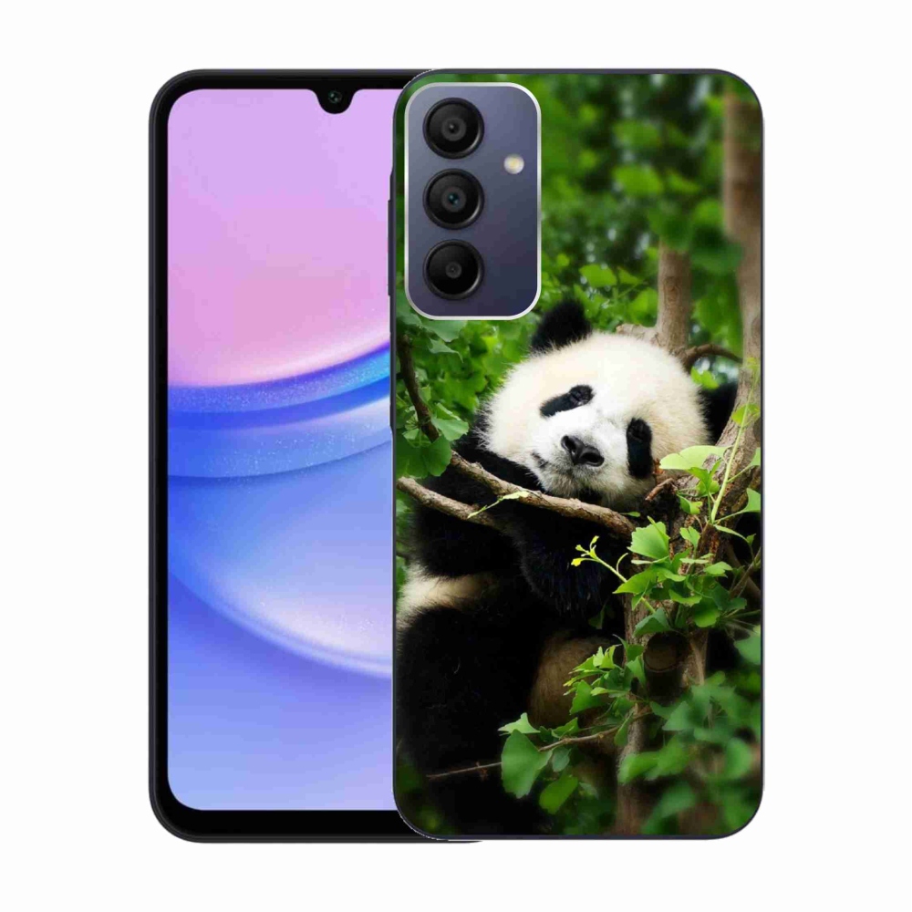Gelový kryt mmCase na Samsung Galaxy A15 4G/5G - panda