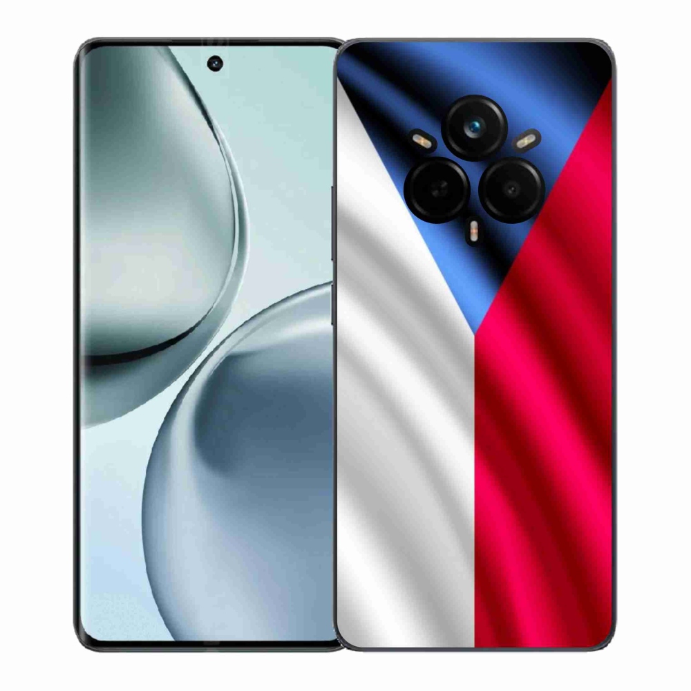 Gelový kryt mmCase na Realme 14 Pro+ 5G - česká vlajka