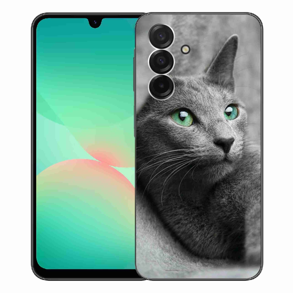 Gelový kryt mmCase na Samsung Galaxy A26 5G - kočka 2