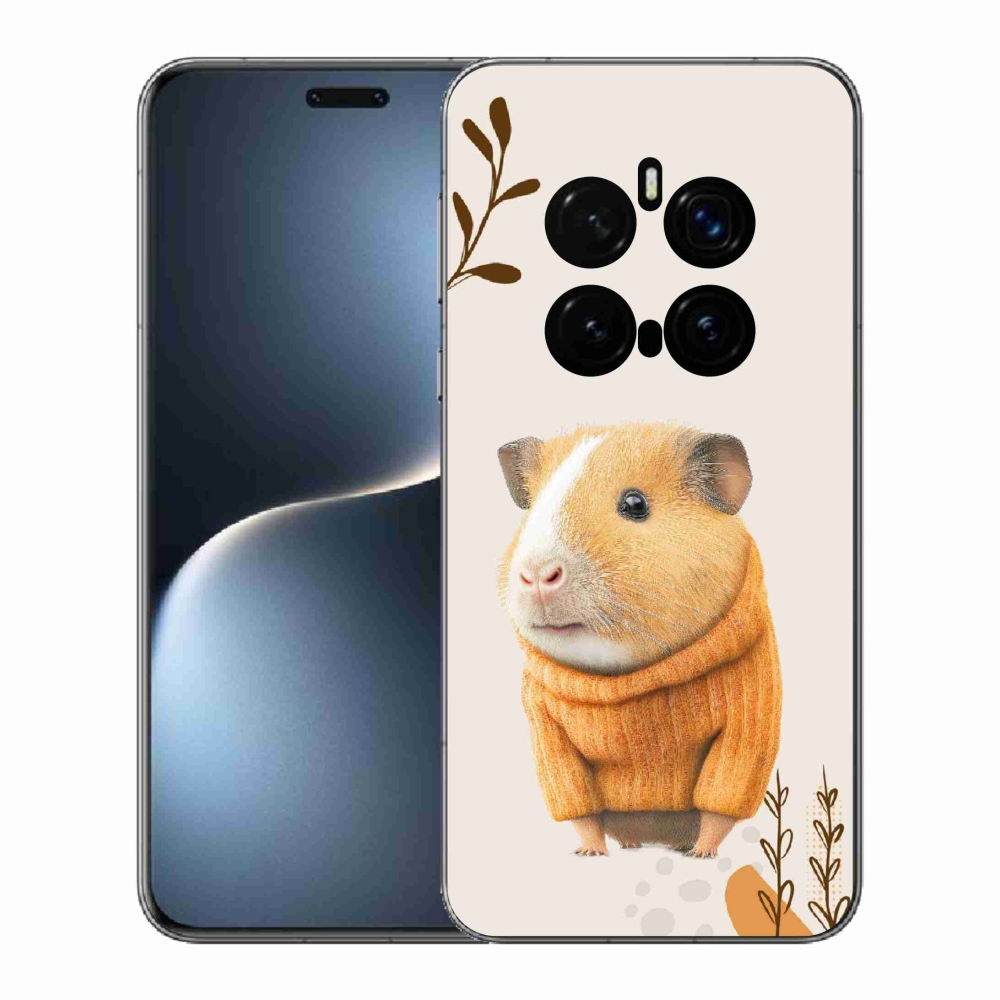 Gelový kryt mmCase na Honor Magic 7 Pro 5G - morče ve svetru