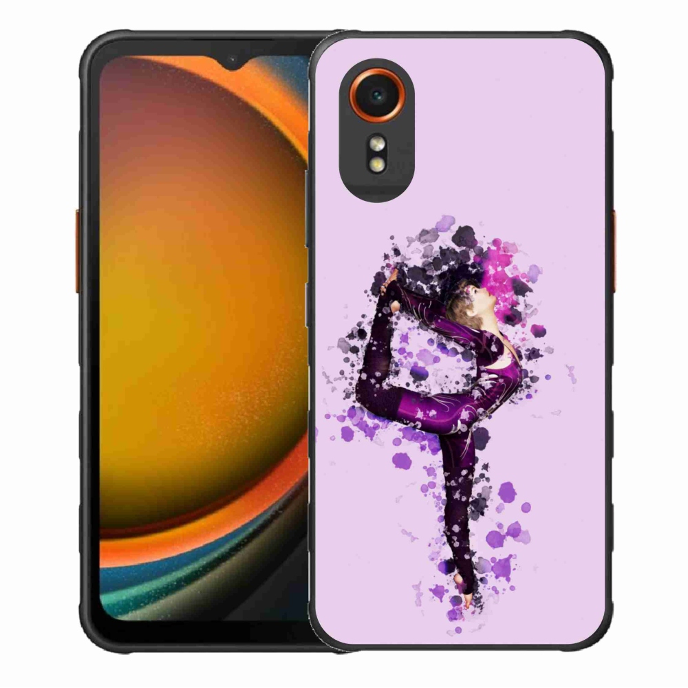 Gelový kryt mmCase na Samsung Galaxy Xcover 7 - baletka