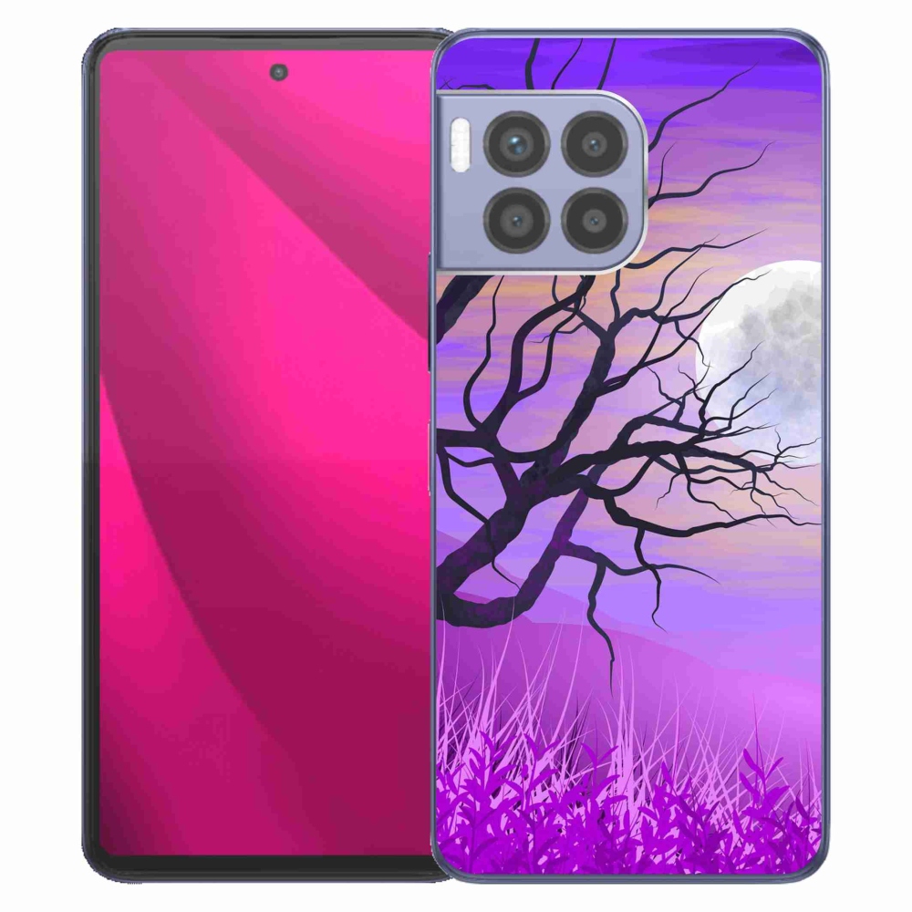 Gelový kryt mmCase na T-Mobile T Phone 2 Pro - kreslený opadaný strom